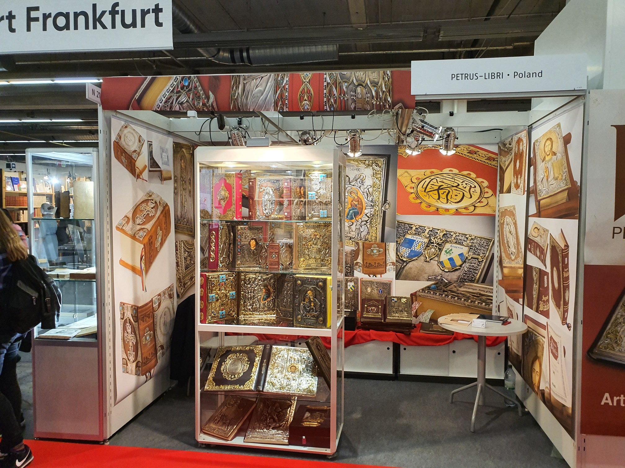 BUCHMESSE FRANKFURT – 2019. Centrum Targowe Frankfurt n/ Menem