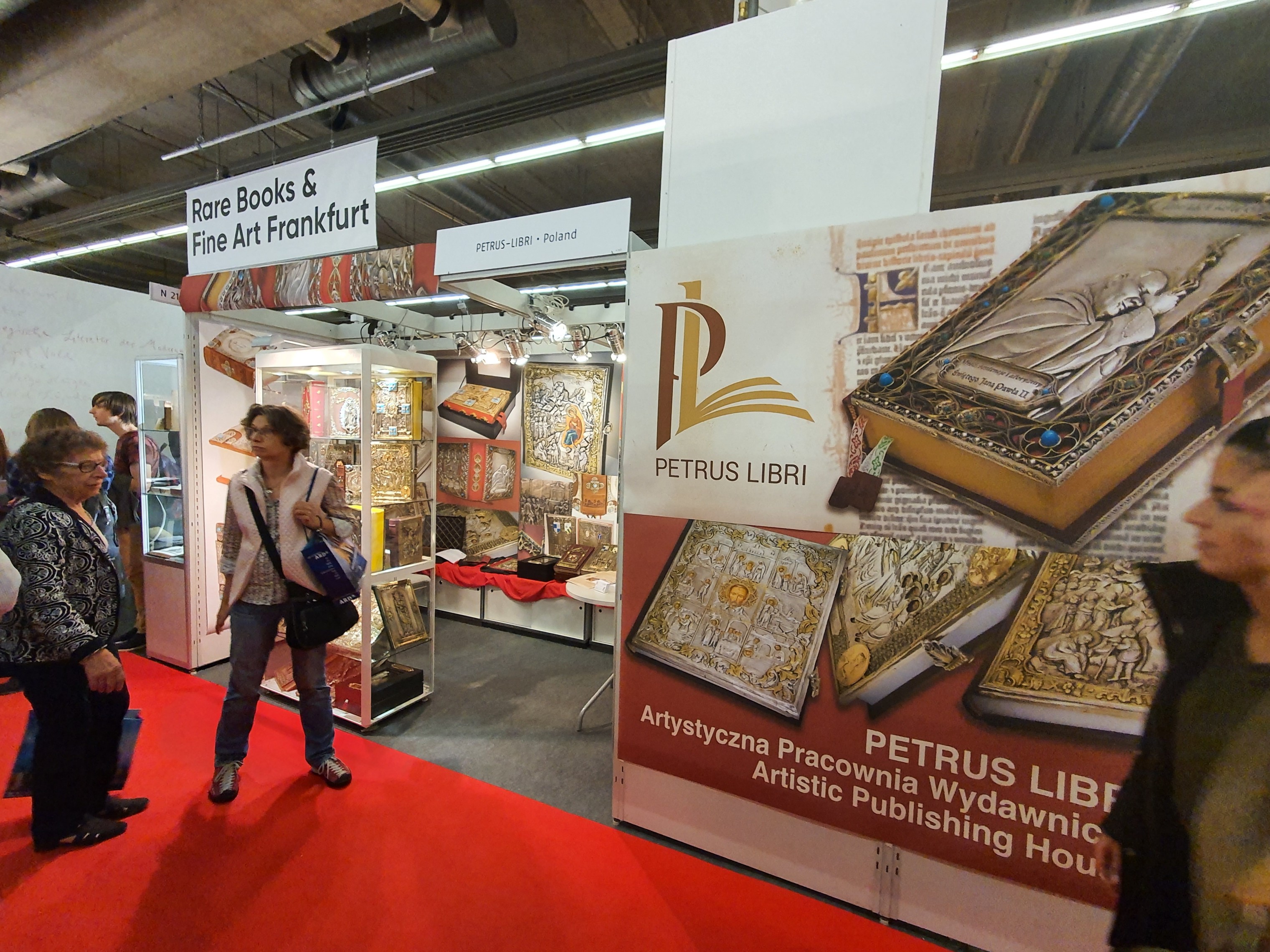 BUCHMESSE FRANKFURT – 2019. Centrum Targowe Frankfurt n/ Menem