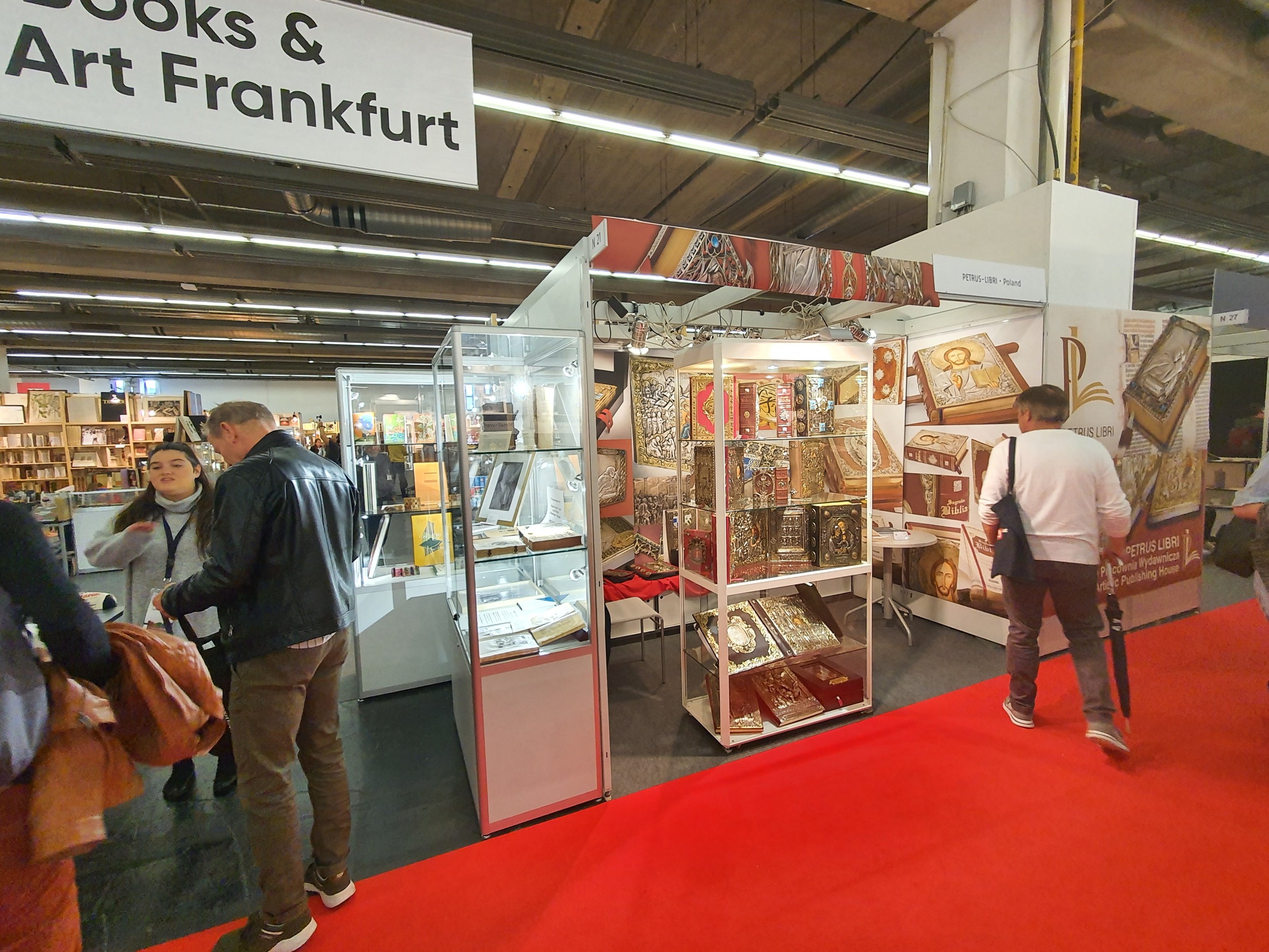 BUCHMESSE FRANKFURT – 2019. Centrum Targowe Frankfurt n/ Menem